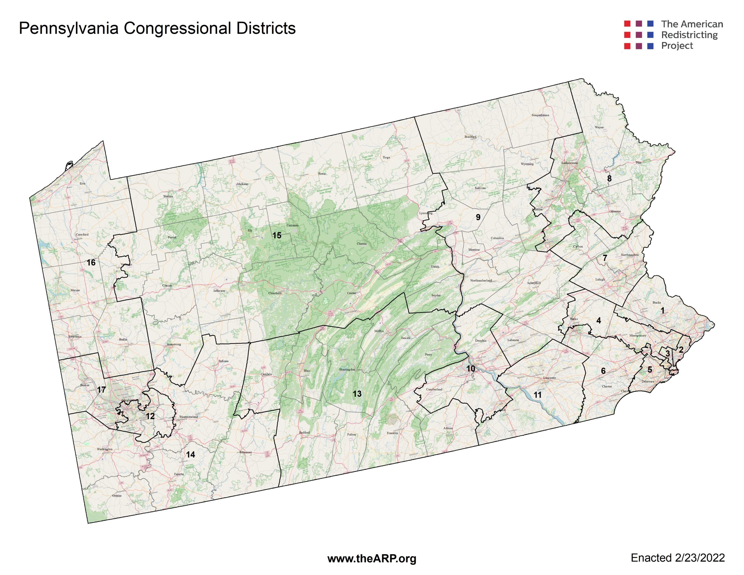 Pennsylvania - The American Redistricting Project