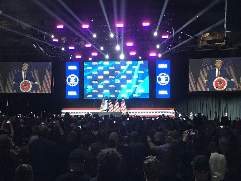 Donald Trump in Harrisburg at NRA Presidential Forum